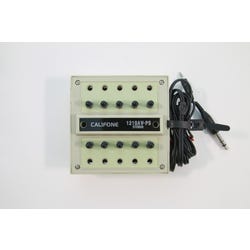 Image for Califone 1210AV-PS 10 Position Jackbox with Volume Control, Beige from School Specialty