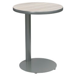 Classroom Select Side Table, Round Top, Titanium Base 4000177