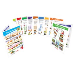 Image for Sportime MyPlate Food & Nutrition Visual Learning Guides, Grade 1 to 4, Set of 10 from School Specialty