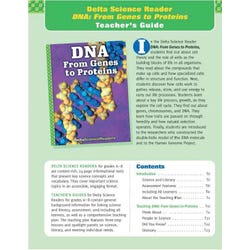 Image for Delta Science Modules DNA: Genes to Proteins Teacher Guide for Delta Science Readers, Edition 3, Grades 6 to 8 from School Specialty