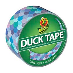 Image for Duck Tape Printed Duct Tape, 1-7/8 Inch x 10 Yards, Mermaid from School Specialty