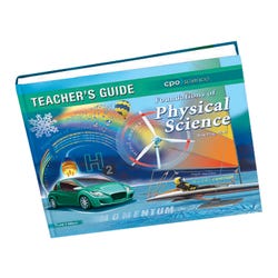 Image for CPO Science Foundations of Physical Science Teacher's Guide (c) 2018 from School Specialty