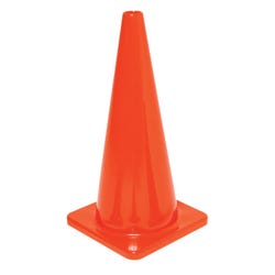 Image for Poly Enterprises 36 Inch Classic Game Cone, Orange from School Specialty