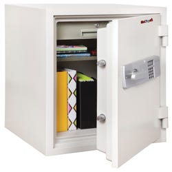 Image for Fire King 2-Hour Fire and Water-Resistant Safe, 26-3/4 x 20-6/7 x 19-7/8 Inches, 2.56 Cubic, Steel, White, Textured from School Specialty