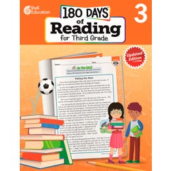 Image for Shell Education 180 Days Of Reading For Third Grade, Second Edition from School Specialty
