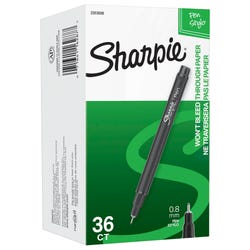 Sharpie Fine Point Pens, 0.4 Millimeter Tip, Black, Pack of 36 Item Number 2013720