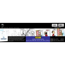 Image for Canson Comic Strip Board Pad, 5 x 17 Inches, 150 lb, 14 Sheets from School Specialty