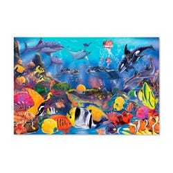 Image for Melissa & Doug Underwater Environment Floor Puzzle from School Specialty