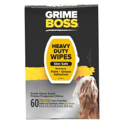 Image for Nice Pak Grime Boss Hand and Everything Wipes, Extra Large, Pack of 60 from School Specialty