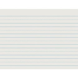 School Smart Skip-A-Line Ruled Writing Paper, 1 Inch Ruled Long Way, 10-1/2 x 8 Inches, 500 Sheets 085348