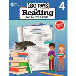 Shell Education 180 Days Of Reading For Fourth Grade, Second Edition 2131333