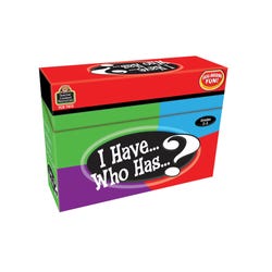 Image for I Have... Who Has...? Language Arts Game (Gr. 2-3) from School Specialty