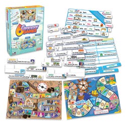 Image for Junior Learning 6 Grammar Games from School Specialty