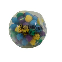 Image for Abilitations Yuck-E-Ball Fidget, Transparent from School Specialty