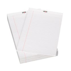 School Smart Legal Pad, 8-1/2 x 14 Inches, White, 50 Sheets, Pack of 12 027442