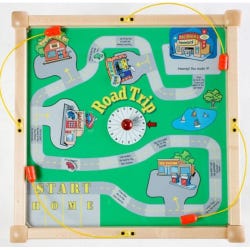Magnetic Interactive Activities, Road Trip, 17-1/2 x 17-1/2 x 1-1/2 Inches 2125797