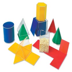 Image for Learning Resources Folding Geometric Shape Set, 16 Pieces from School Specialty