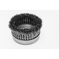 Image for Brush Research Knot Single Row Cup Brush, 5 L x 0.014 W in, Carbon Steel Trim from School Specialty