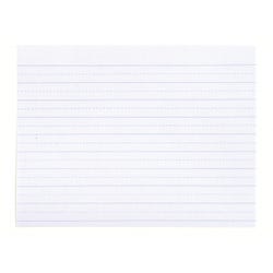 School Smart Lined Writing Paper, No Margin, 10-1/2 x 8 Inches, 500 Sheets 085439
