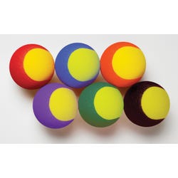 Image for Sportime High Bounce Foam Tennis Trainer Balls, 3-1/2 Inches, Set of 6 from School Specialty