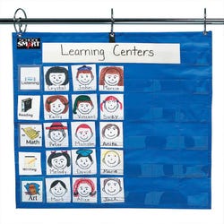 Image for School Smart Student Group Pocket Chart, 35 Pockets, 27 x 26 Inches from School Specialty
