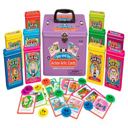 Image for Super Duper Say and Do Action Articulation Cards Combo, 10 Decks from School Specialty