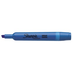 Image for Sharpie Accent Smear Guard Tank Style Highlighter, Chisel Tip, Blue, Pack of 12 from School Specialty