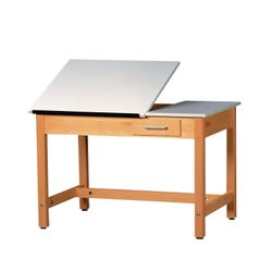 Image for Diversified Woodcrafts Drawing Table, 36 x 24 x 30 Inches, Maple, Plastic from School Specialty