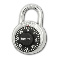 ZEPHYR LOCK - PADLOCK - ANTI-SHIM COMBINATION PADLOCK - PACK OF 10, Item Number 1605659