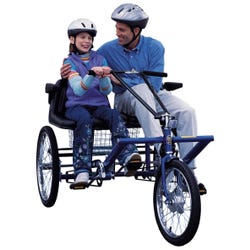 Image for Side-by -Side Trike, 3-Speed, Seats 2 from School Specialty