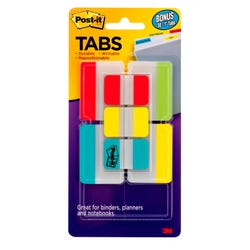 Image for Post-it Solid Color Tabs Packs Value Pack, Pack of 114 from School Specialty