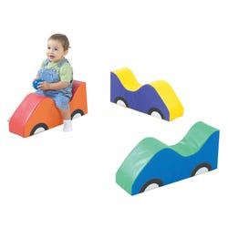 Image for Children's Factory Mini Car Soft Rider Set, 23 x 7 x 9-1/2 Inches from School Specialty