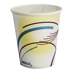 Image for School Health Paper Cups, 5 Ounce, Flat Bottom, Tube of 100 from School Specialty