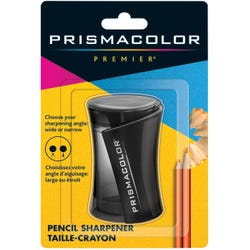 Prismacolor Premier Pencil Sharpener, 2 Hole, 3 x 1-3/4 Inches, Black, Item Number 1400845