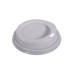 Image for Gogo Dome Universal Size Sip-Through Lids, White, Pack of 100 from School Specialty