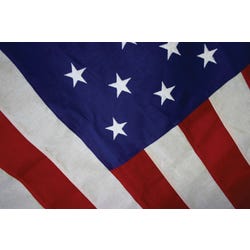 Annin Bulldog Cotton USA Outdoor State Flag, 5 X 8 ft, Item Number 1334689