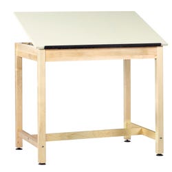 Image for Classroom Select 1-Piece Drafting Table, 36 x 24 x 36 Inches, Maple Frame, Laminate Top from School Specialty