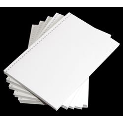 Sax Sulphite Book Making Pre-Punched Paper, 80 lbs, 6 x 9 Inches, 500 Sheets 404156