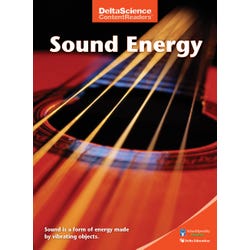 Image for Delta Science Content Readers Sound Energy Red Book, Pack of 8 from School Specialty