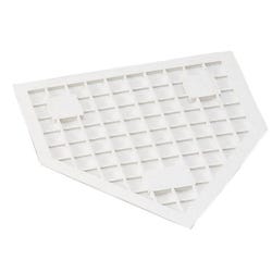 Image for Champion Heavy-Duty Rubber Home Plate, White from School Specialty