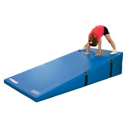 Image for FlagHouse Incline Mat, 84 x 60 x 18 Inches, Royal Blue from School Specialty