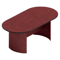 Image for Global Racetrack Conference Table with Arched Base from School Specialty