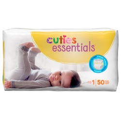 Cuties Diapers, Size 1, 8-14 Pounds, 200 Count 2131569