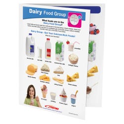 Image for Sportime Dairy Food Group Visual Learning Guide, 4 Pages, Grades 1 to 4 from School Specialty