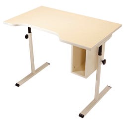 Image for Adjustable Student Desk with Storage, 40 x 24 Inches from School Specialty