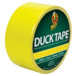 Image for Duck Tape Colored Duct Tape, 1.88 in x 15 yd, Neon Yellow from School Specialty