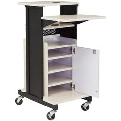 Image for Oklahoma Sound Premium Plus Presentation Cart with Storage Cabinet, 30 W x 18 D x 40-1/2 H Inches from School Specialty