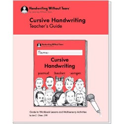 Image for Handwriting Without Tears Double Line Teacher's Cursive Guide, Grade 3 from School Specialty