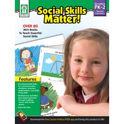 Image for Carson Dellosa Social Skills Matter! Resource Book, Grades PreK to 2 from School Specialty