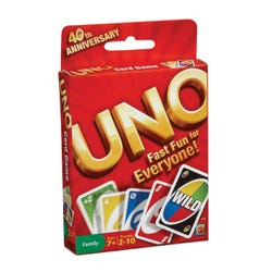 Image for Mattel Uno Card Game from School Specialty